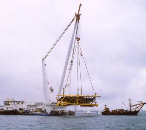 In 1982 as 'Tog Mor' the vessel raised Henry VIII's flagship 'Mary Rose' (Mary Rose Trust) (002)