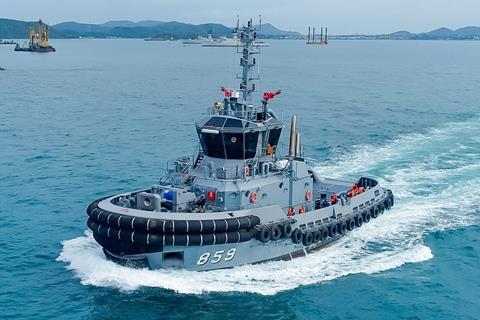 The Royal Thai Navy's new tug has accommodation for 20 persons (RAL)