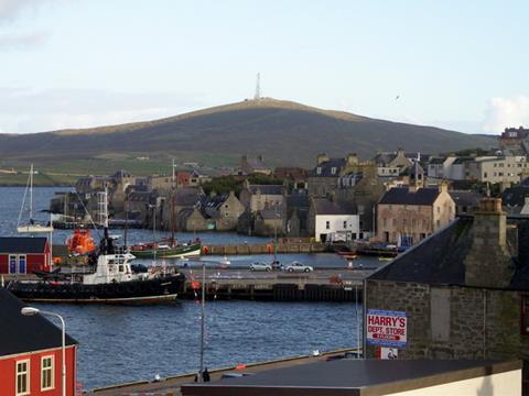 Lerwick Port is part of Scotland's £500m drive to expand capability for offshore wind in Scotland