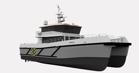 Chartwell Marine's Ambitious vessel design, ordered by Manor Renewable Energy