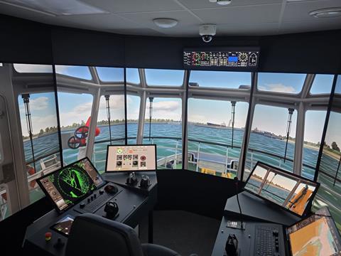 Tug simulator by Novatug