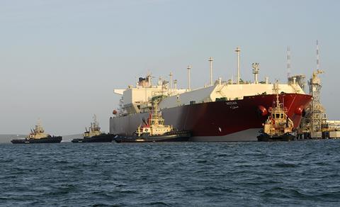 Tugs on vegetable oil at South Hook's LNG terminal in Wales