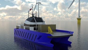 Tidal Transit’s ZE Capable-Real Hybrid CTV concept.