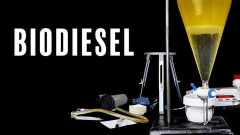 Making bidiesel from cooking oil YouTube
