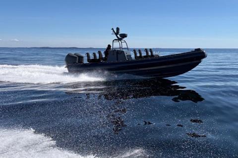 Demonstrating the VIKING Norsafe Marathon S-900 in Norway