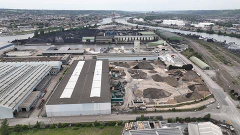 Envisan has a strategically placed processing centre located in the Port of Monsin in Liège