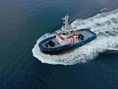 Two RAstar 3200 tugs have been delivered by Uzmar for operation in Columbia (Photo- Uzmar)