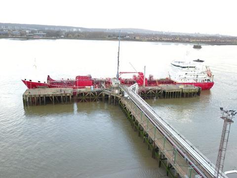 Thunderer Jetty is situated on the Thames in Dagenham