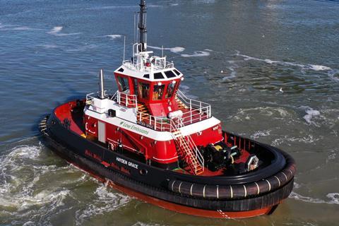 Design of RAL's Z-Tech tug was taken into account with 'Hayden Grace' (RAL)