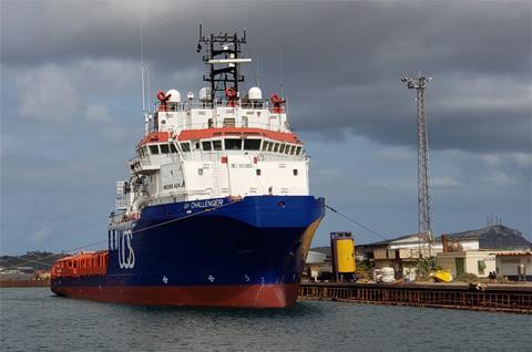 'GH Challenger' steamed 2,500nm to assist a container ship (UOS)