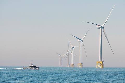 Iberdrola's East Anglia Three offshore windfarm