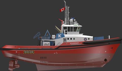 Robert Allan's RAsalvor 4400 ASD tugs have been chosen for the Canadian project (Kotug)