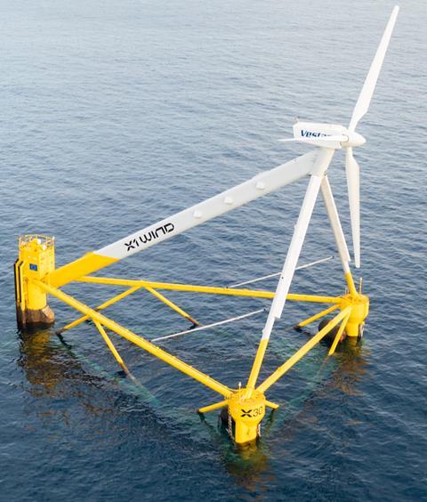 X1 Wind successfully installs floating wind platform in Spain (3)