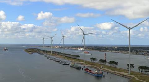 If offshore wind is used to provide the power for electrolysis, the resulting hydrogen can be classed as 'green'