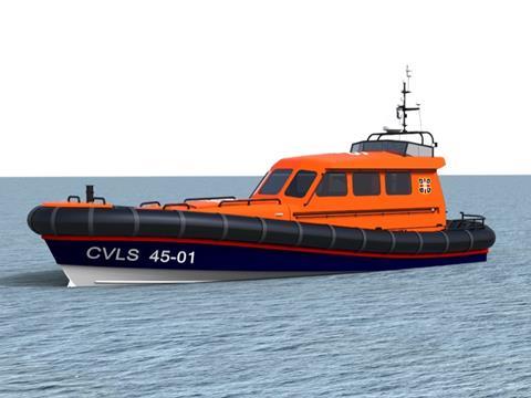 Caister Lifeboat design visual (Walker Marine Design)