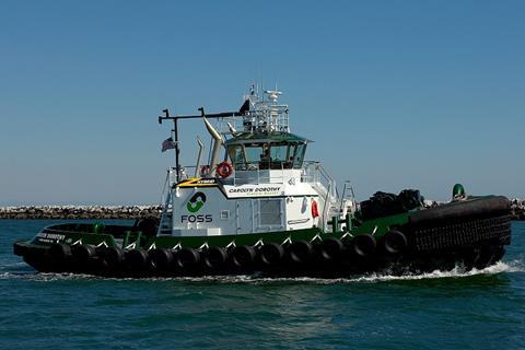 Robert Allan is at the forefront of designing alternative fuelled tugs. Pictured, the hybrid powered RApport 2400 MkII