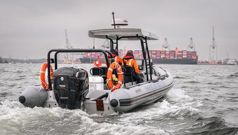 Designed to be both fast and agile, the patrol craft Swift has already entered service at the Port of Southampton