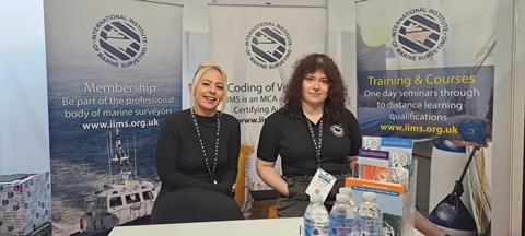 International Institute of Marine Surveying Elly Bryant, Accreditated Scheme Administrator L Alex Ockenden, Web & Social Media Administrator