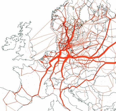 The EFM-STAN simulation enables BMT to define and analyse Europes most important transportation corridors.