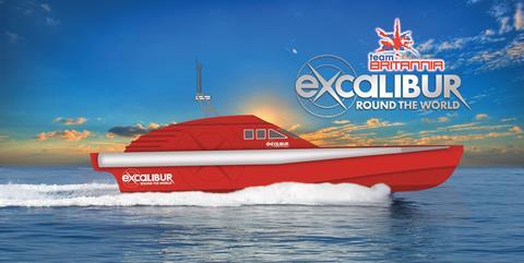 Team Britannia is a multi-million pound British bid to design and build the fastest and most fuel-efficient semi-wave slicing powerboat to circumnavigate the globe
