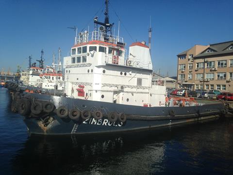 One of the Constanta Port tugs fitted with Baudouin generators