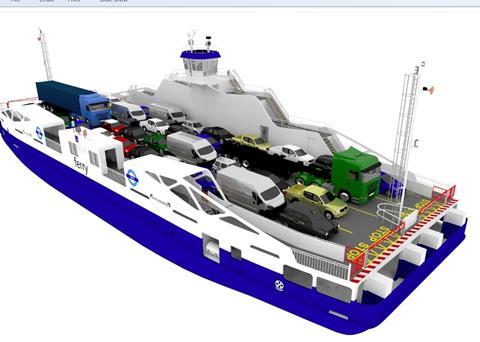 The replacement ferries have been designed by LMG Marin in Norway