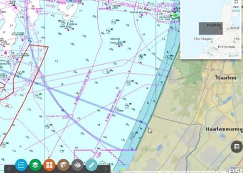 Raster Chart XL being used in Vattenfall’s WebGIS