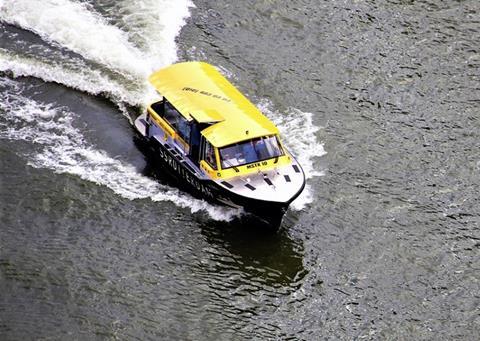 A star of the Alumax range is their water taxi, a fleet of which operate on the River Maas in Rotterdam