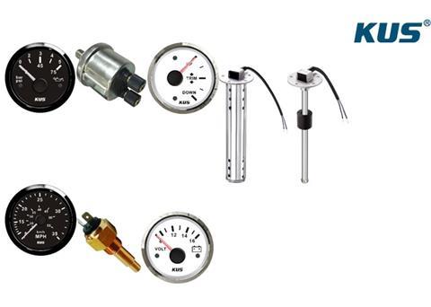 All KUS gauges feature a reinforced scratch resistant anti fog lens
