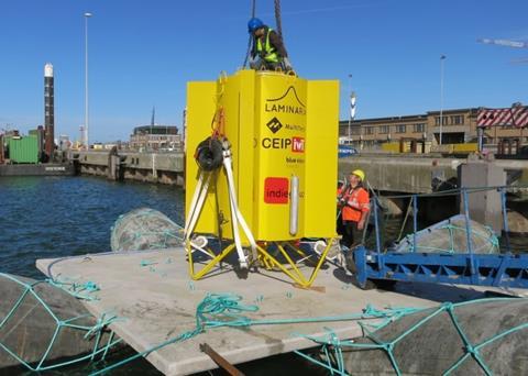 The Belgian Laminaria Wave Energy Convertor project attracted funding this round