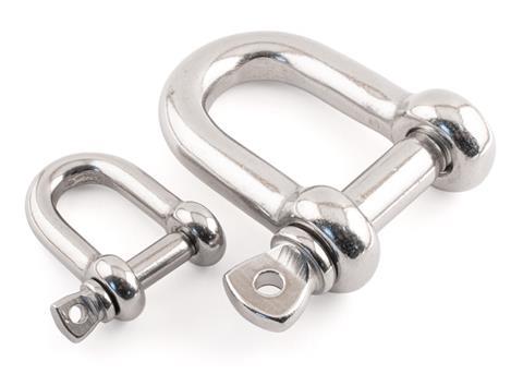 D Shackles - A4 Stainless Steel