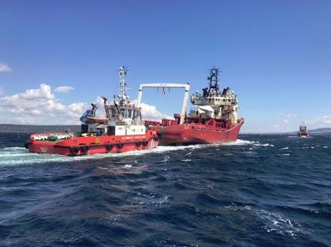 'Ocean Investigator' was towed from Greece to Turkey