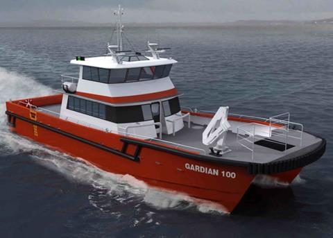 Halyard fitted exhaust systems to each of Alicat’s four Wind Farm Support Vessels built for energy supplier E.ON