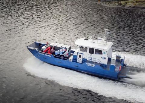 This high-speed workboat will carry out assignments throughout the Port Authorities of Aalesund’s operational areas
