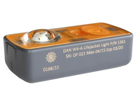 Daniamant’s new W4-A lifejacket light