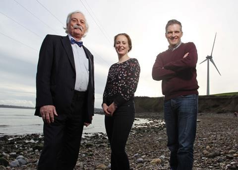 Pictured at the launch are Professor Tony Lewis, Emeritus Beaufort Professor at University College Cork,  Katie Lynch, Research Engineer, MaREI, and Dr. Jimmy Murphy, Co-ordinator of MaRINET2. Pic: Diane Cusack