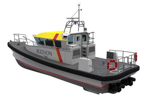 Berthon 14m self righting lifeboat
