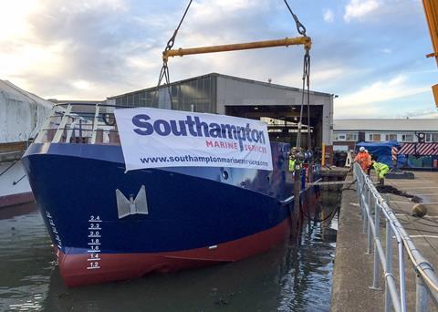 SMS's latest vessel is a 23m aquaculture service vessel for Leco Marine