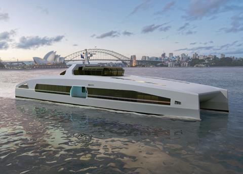 The first of class, 46 metre ‘Passenger Express 46V’