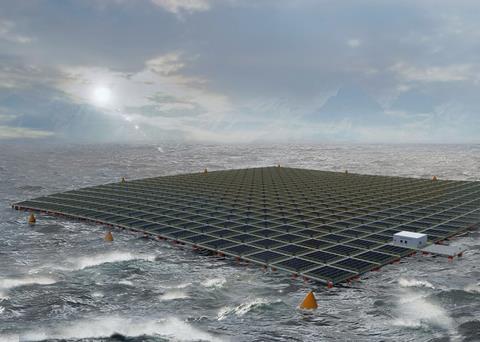 Norwegian waters will provide a stern test for an offshore solar farm
