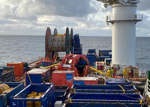 The MDL spread onboard the Skandi Acergy