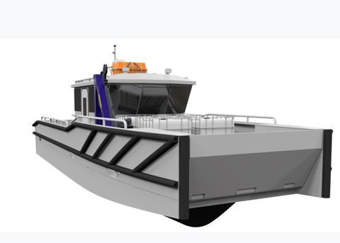 Chartwell has delivered a market first design, with the vessel set to be fitted with two OXE diesel outboard engines
