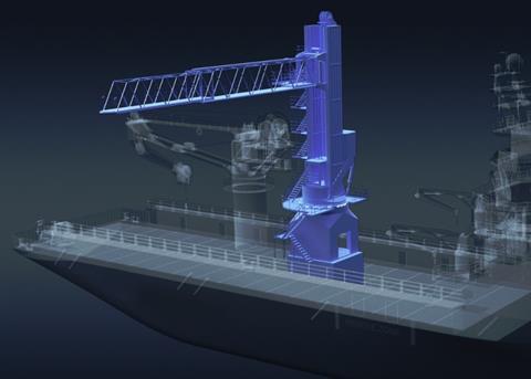 Kongsberg's integrated Walk-to-Work system will be installed on 'Olympic Orion'