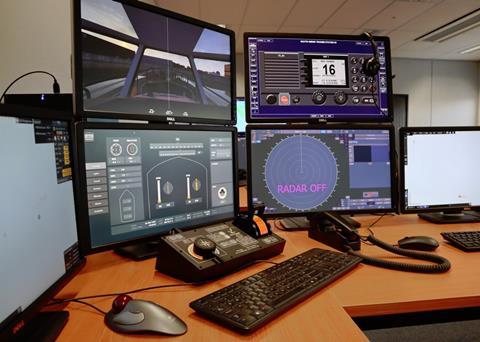 VSTEP simulator at JRC/Alphatron’s training department in Rotterdam