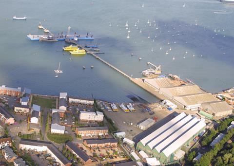 The yard is based at an old US military base and is equipped with some of the most modern and extensive lifting and housing facilities in the UK