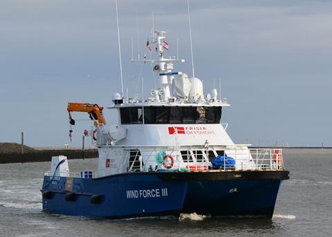 Wind Force III: "a very good ship" says Frisia