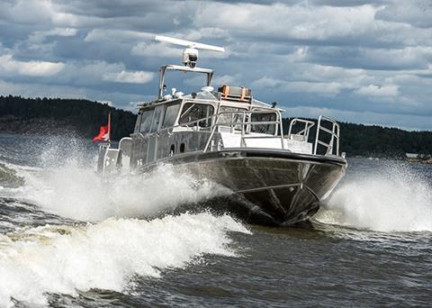 Specimen boat tested by Swiss Army