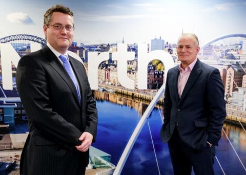 James Tyrrell (left), newly-elected as Chair of North P&I Club pictured with Paul Jennings, North Chief Executive