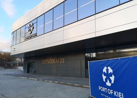 The opening date for Kiel’s latest cruise facility is uncertain (Photo Port of Kiel)