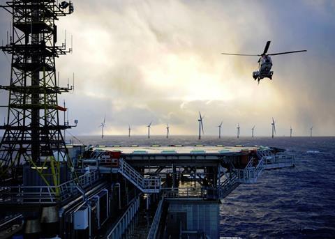 Hywind Tampen floating windfarm is a project to offset the high carbon cost of extracting fossil fuels from the seabed